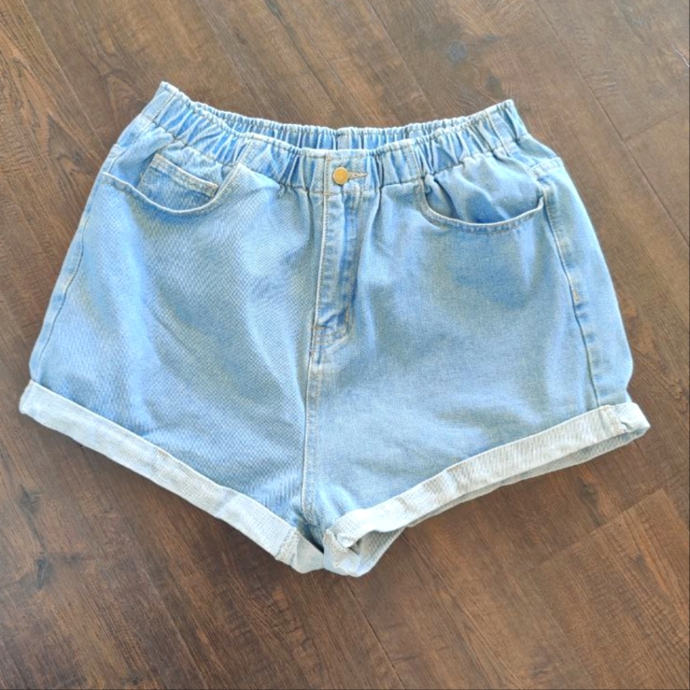 High Waisted Jean Shorts